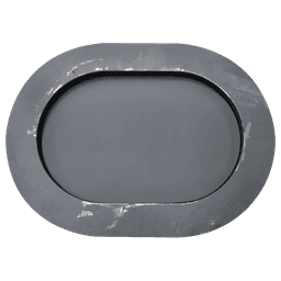 15" x 23" Multi-Bolt Flush Manhole (Model #MB505-1523A) - Painted Steel
