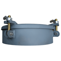 19" 4-Dog Raised Bolt Hatch (Model #DB343-19R-A) - Painted Steel
