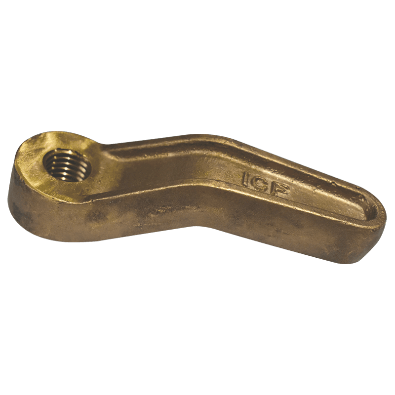 Bronze Dog Handle without Zerk Fitting (Model #DB-HNDL-BRZ)