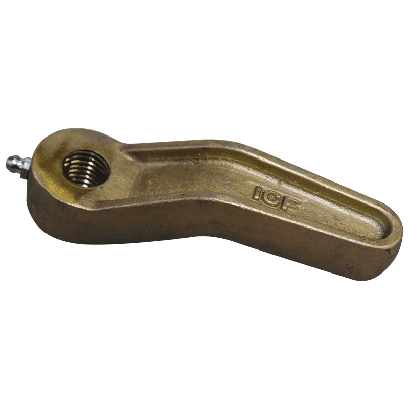 Bronze Dog Handle with Zerk Fitting (Model #DB-HNDL-ZBRZ)